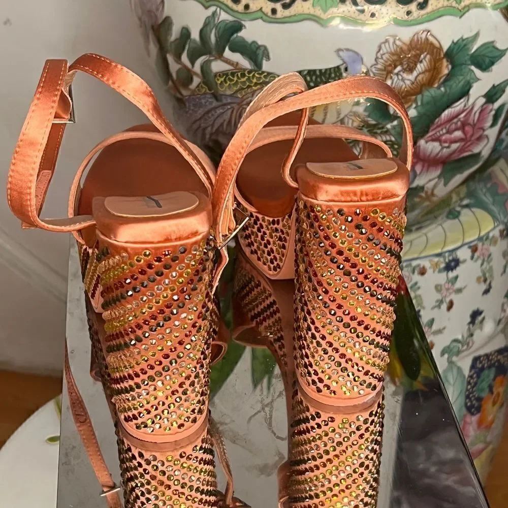 New Jeffrey Campbell Carrie Platform Sandals